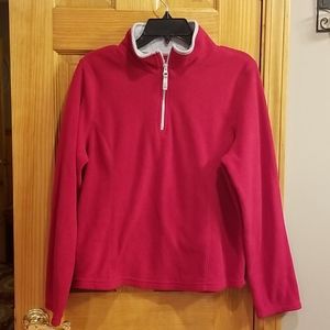 Half zip top